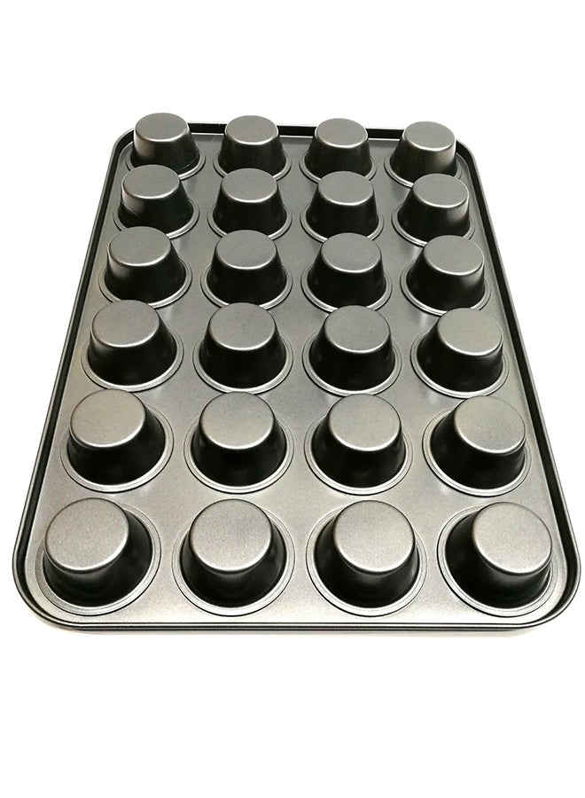 24 Grid Mini Cup Cake Mould Multicolour 38X26cm - Image 2