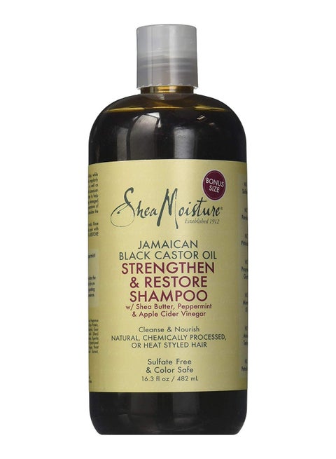 Black Castor Oil Strengthen And Restore Shampoo 482ml