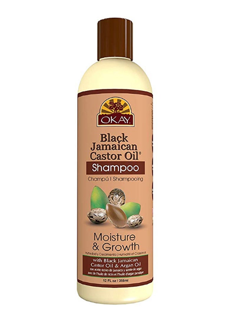 أوكي شامبو بزيت الخروع الجامايكي للترطيب والنمو 355ملليلتر