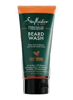 SheaMoisture Maracuja Oil And Shea Butter Beard Wash 