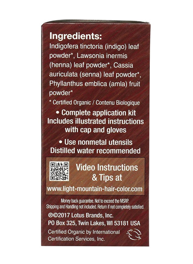 لايت ماونتين بلسم وصبغة الشعر نيتشر بني متوسط 113جرام - Image 2