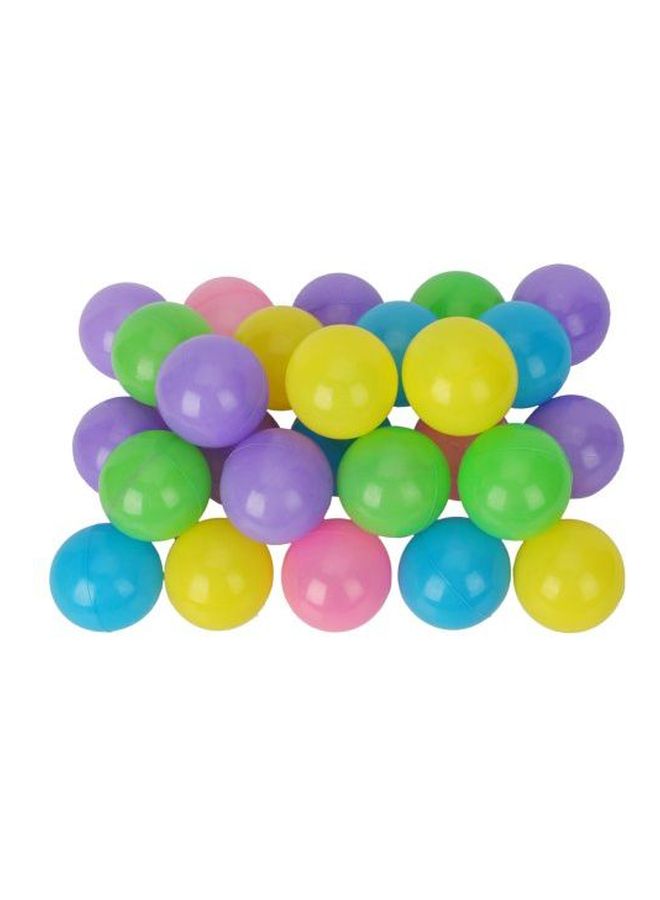 كريزي كارت مجموعة كرات أوشن بلاستيكية للتسلية مكونة من 100 قطعة 2.76بوصة - Image 4