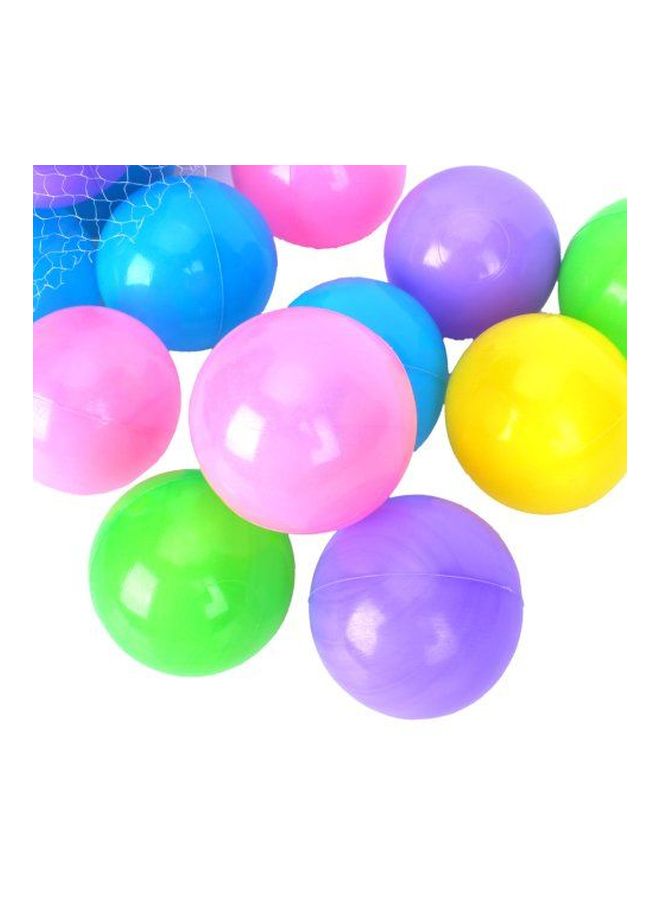 كريزي كارت مجموعة كرات أوشن بلاستيكية للتسلية مكونة من 100 قطعة 2.76بوصة - Image 5