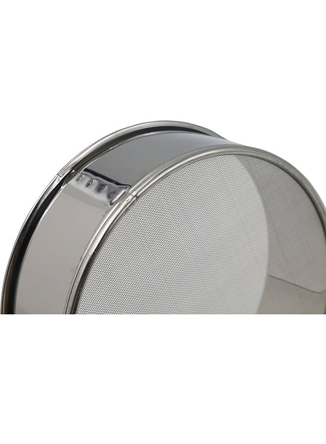 6-Piece Round Shaped Flour Strainer Silver - Image 2