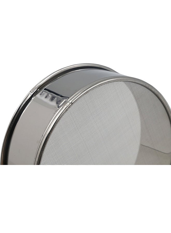 6-Piece Round Shaped Flour Strainer Silver - Image 2