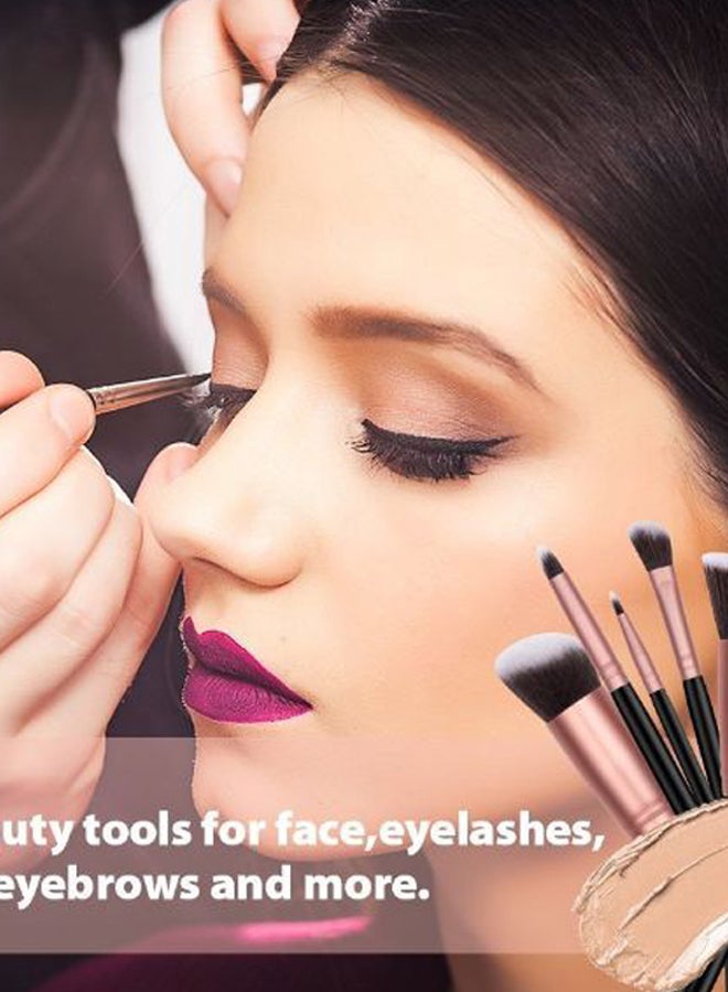 BS Mall 14-Piece Premium Makeup Brush Set Multicolour - Image 4