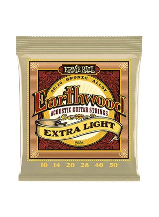 Earthwood Extra Light Acoustic Guitar Strings - v1583135486/N35137800A_1
