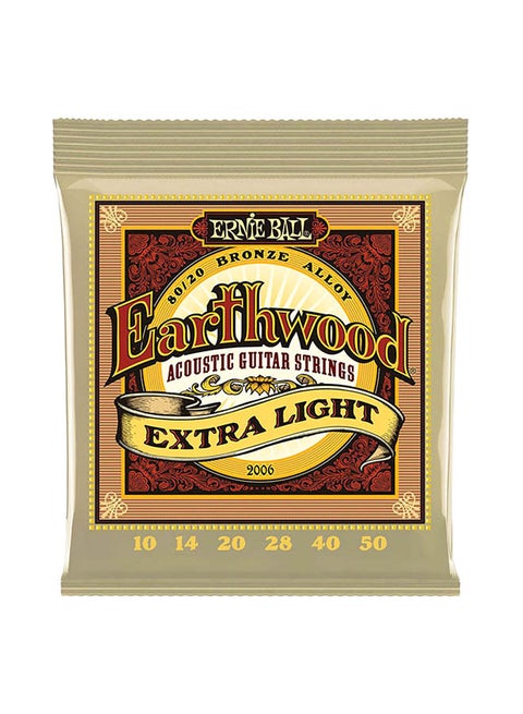 Earthwood Extra Light Acoustic Guitar Strings