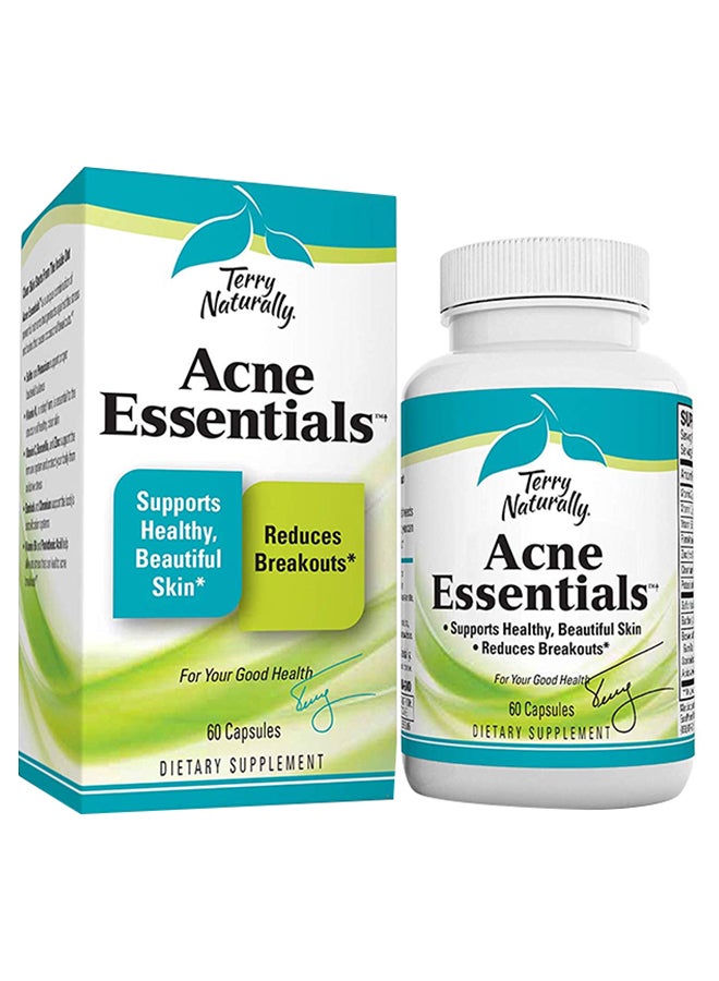 Terry Naturally Acne Essentials Dietary Supplement - 60 Capsules