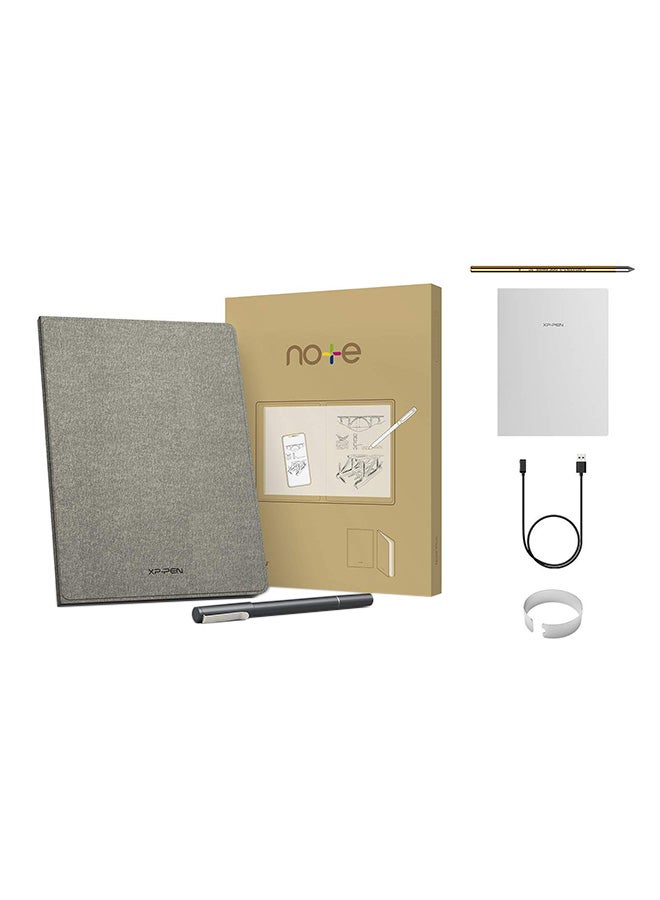 Note Plus Smart Writing Pad With Pen Grey