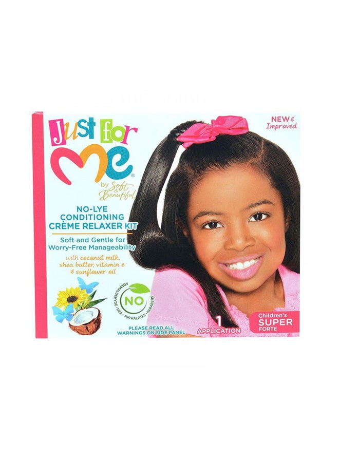 No-Lye Conditioning Relaxer Straightening Cream Relaxer Kit 8grams