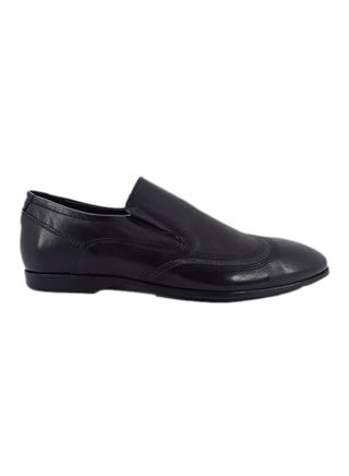 Leather Slip On Shoes Black - v1583140470/N34976152V_1