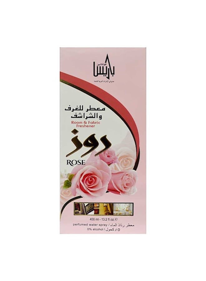 Paris Collection Rose Room And Fabric Freshener 400ml - Image 2