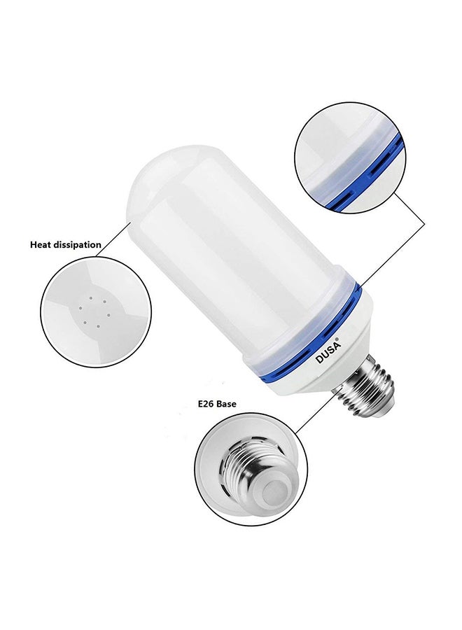 Flame Effect Fire Light Bulb Green 15x6x6centimeter - Image 3