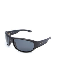 Bravo Men's UV-Protection Rectangular Sunglasses - Lens Size: 63 mm 