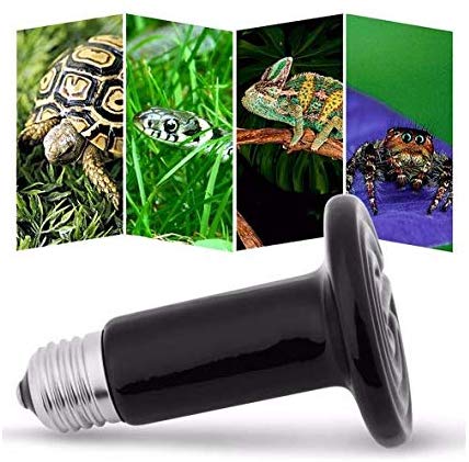 Generic Natural Reptile Heat Lamp Black 4.9 x 3.9 x 3.9inch  - Image 3