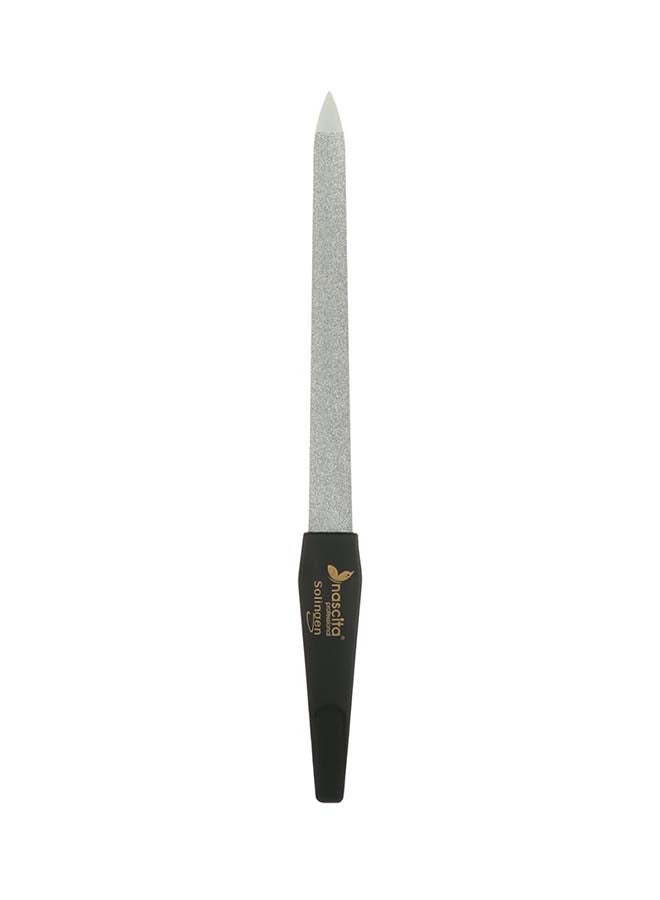 Nascita Professional Solingen Nail File Black/Silver 