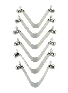 Generic 6-Piece Kayak Paddle Spring Clip Set  - Image 1