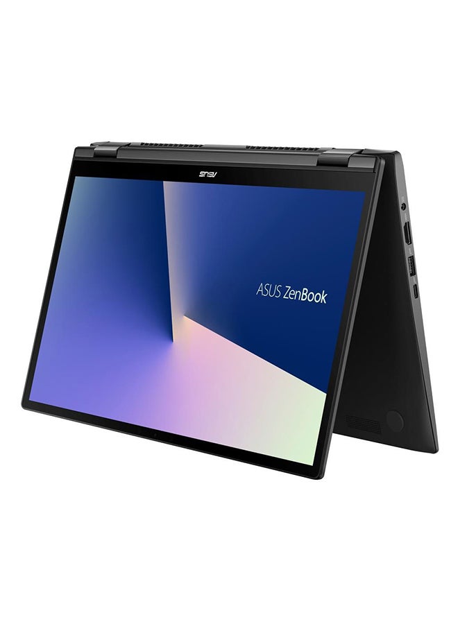 ASUS - Zenbook Flip 14 Convertible 2-In-1 Laptop With 14-Inch Display, Intel Core i7 Processor/16GB RAM/1TB SSD/2GB NVIDIA GeForce MX250 Graphics Card Gun/Windows 10 Gun Grey - Image 1