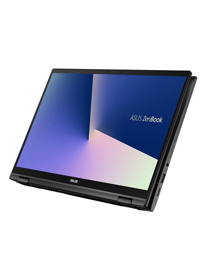 ASUS - Zenbook Flip 14 Convertible 2-In-1 Laptop With 14-Inch Display, Intel Core i7 Processor/16GB RAM/1TB SSD/2GB NVIDIA GeForce MX250 Graphics Card Gun/Windows 10 Gun Grey - Image 1