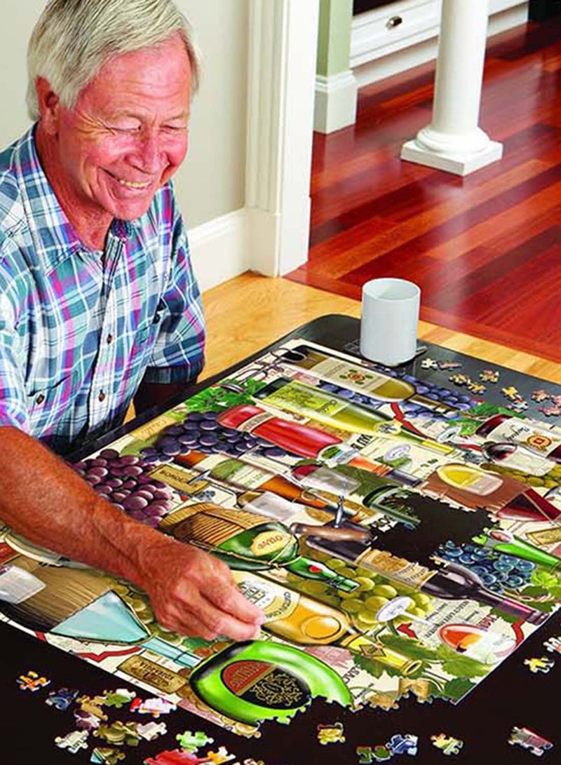 1000-Piece Great Explorers Of The World Map Puzzle set 24 X 30inch