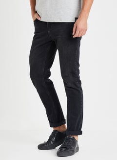Brooklyn Supply Co. Washed Slim Jeans Black  - Image 1