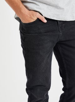 Brooklyn Supply Co. Washed Slim Jeans Black  - Image 4