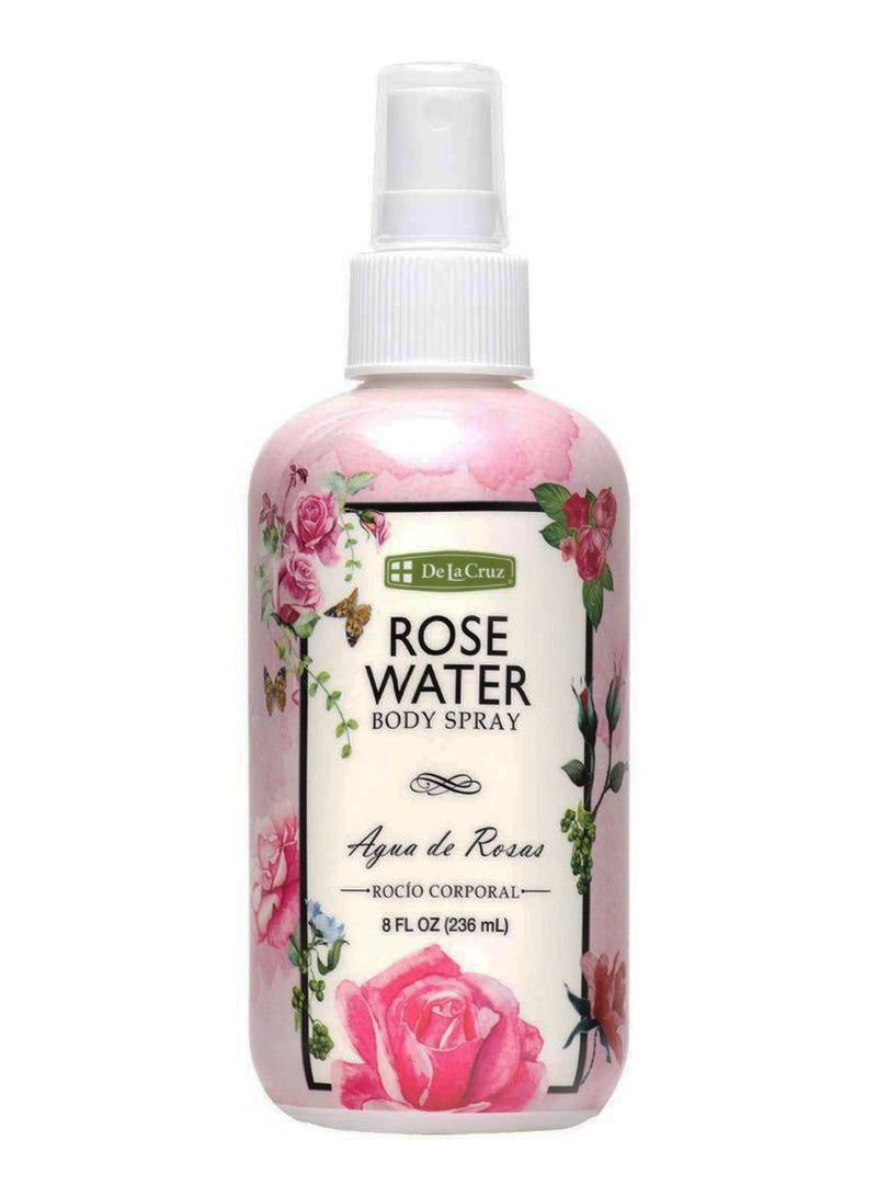 De La Cruz Rose Water Body Spray 