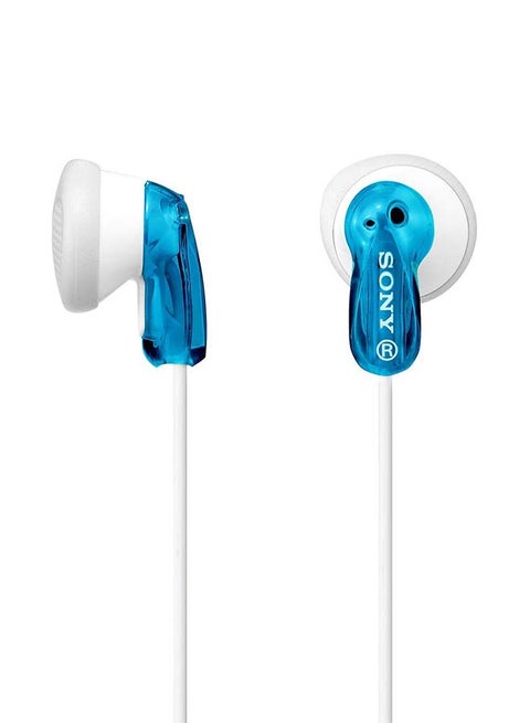MDR-E9 In-ear Headphones Blue/White