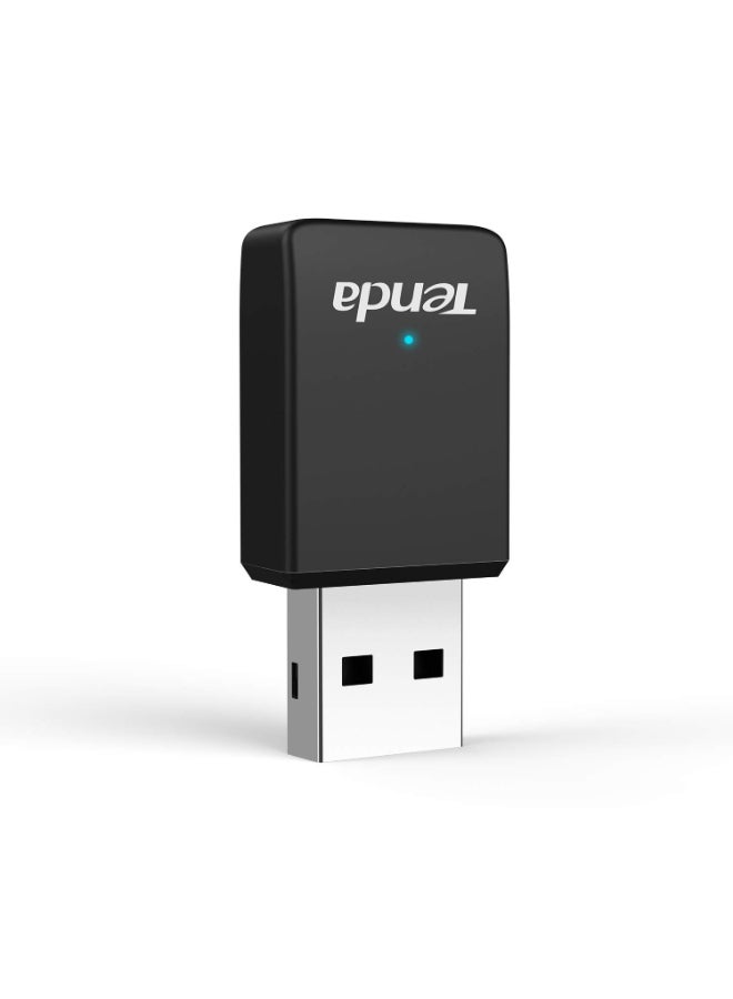 تيندا - محول مزدوج النطاق مزود بمنفذ USB وتقنية واي فاي أسود/فضي - Image 1