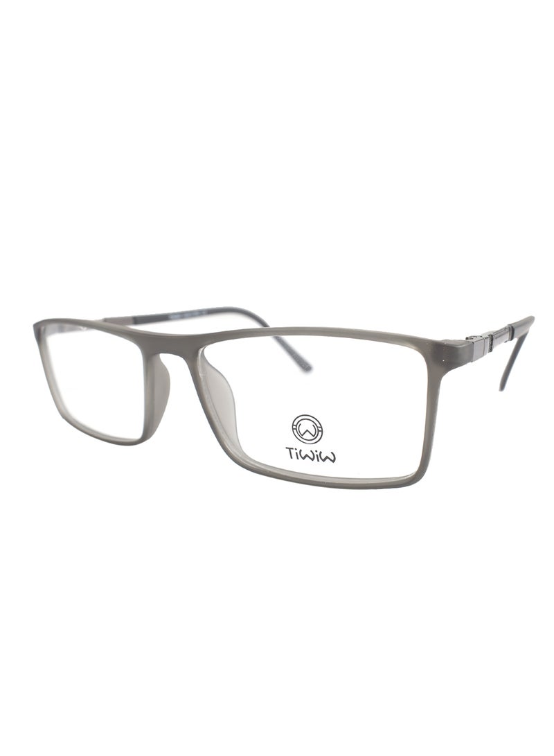 تيوي نظارة طبية بإطار مستطيل طراز ti-31 للرجال - Image 2