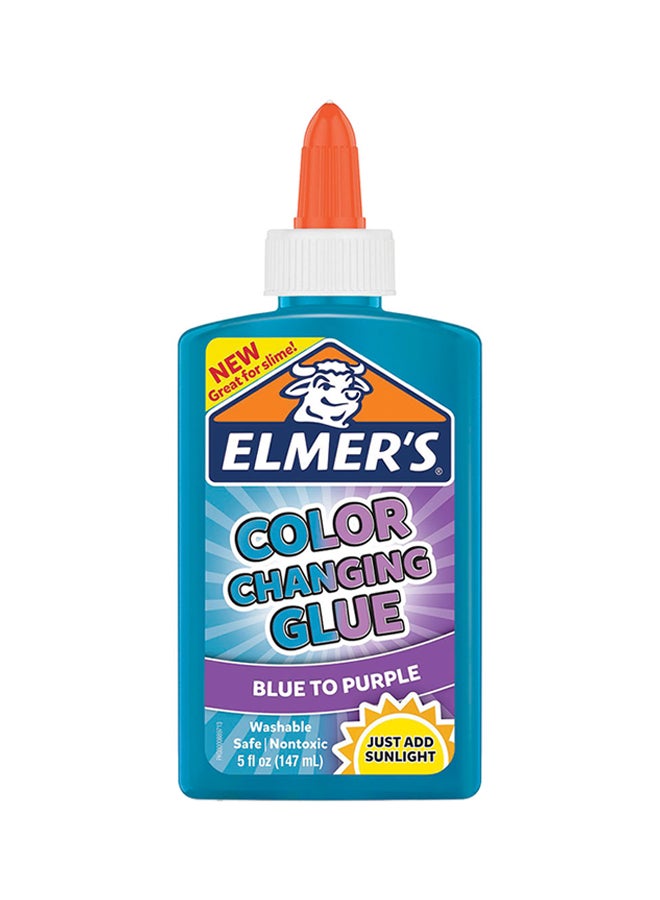 Elmers Color Changing Glue Blue