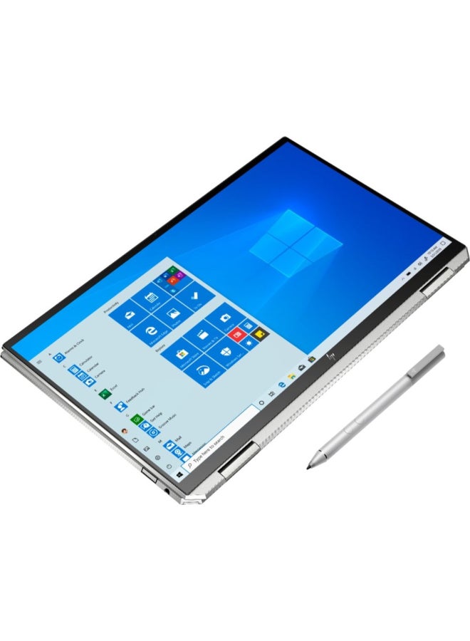 Spectre X360 With 13.3 Inch Display, Core i7 Processor/8GB RAM/512GB SSD/Intel Iris Plus Graphics Silver