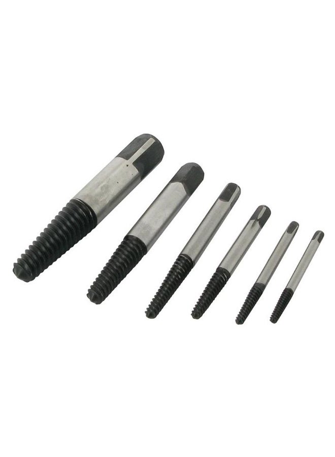 سيلفرلاين طقم نازعة مسامير متعددة الاستخدامات من 6 قطع أسود/ فضي 3 - 25mm 