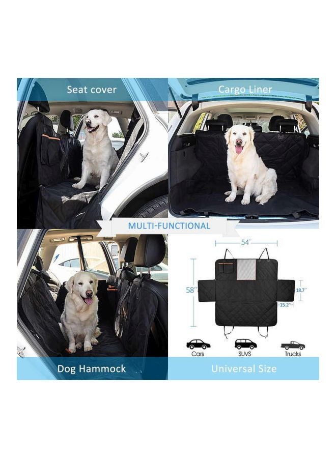 Beauenty Dog Back Car Seat Cover Black - Image 3