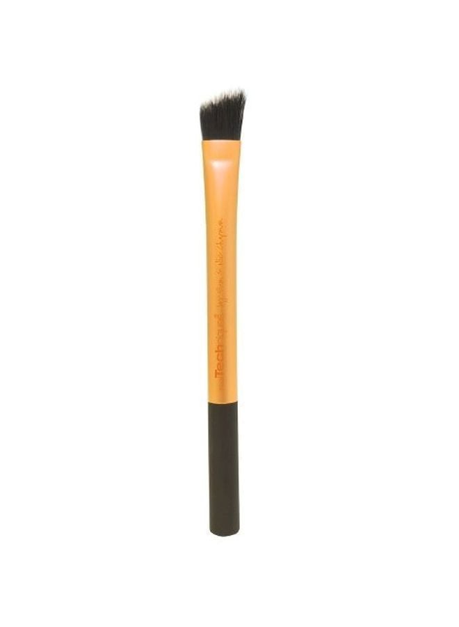 REAL TECHNIQUES - 6-Piece Concealer Brush Yellow/Black - Image 1
