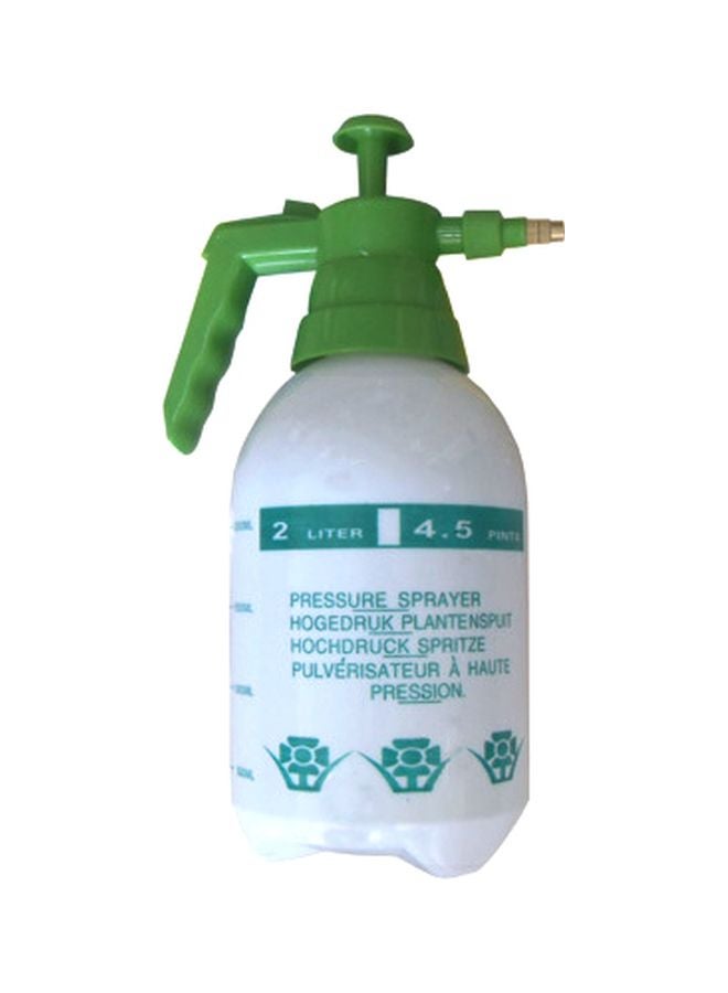 كولي إيمبورتس زجاجة بخاخ ضغط أبيض/أخضر 2لترات