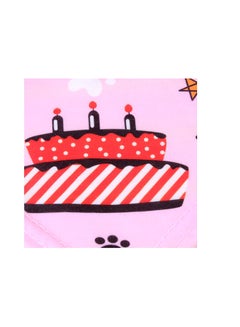 Beauenty Dog Happy Birthday Bandana Scarfs And Cute Party Hat Pink 34x22x80centimeter  - Image 3
