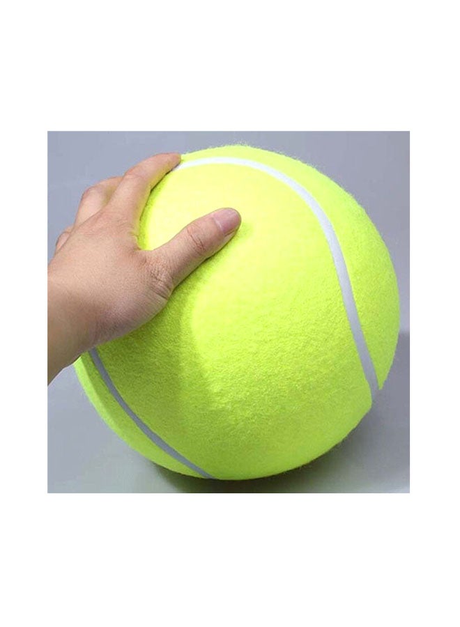 بيوينتي لعبة كرة تنس كبيرة للكلاب للمضغ أخضر ليموني 24سم - Image 2