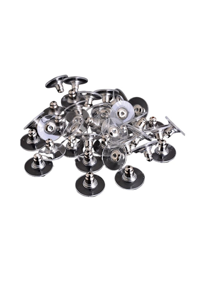 Beauenty 50-Piece Alloy Earring Back Stopper Hoops Set  - Image 1