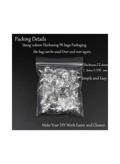 Beauenty 100-Piece Rubber Earring Back Stopper Set  - Image 2