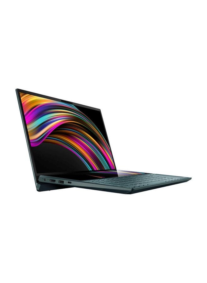 لابتوب زين بوك ديو UX481FL بشاشة 14 بوصة ومعالج كور i7/ ذاكرة رام سعة 16 جيجابايت/ محرك أقراص SSD سعة 1 تيرابايت/ بطاقة رسومات نيفيديا جي فورس MX250 سعة 2 جيجابايت أزرق سماوي