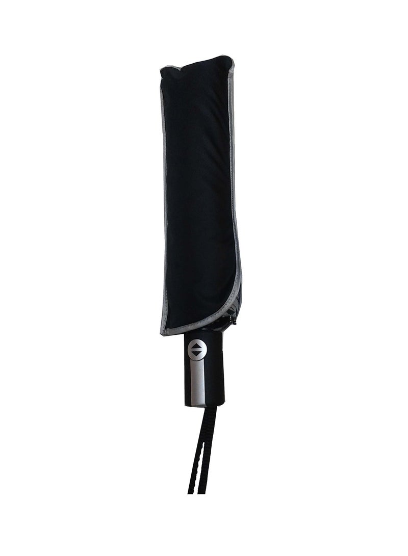 Hello 3 Fold Automatic Umbrella With UV Protection Black - Image 2