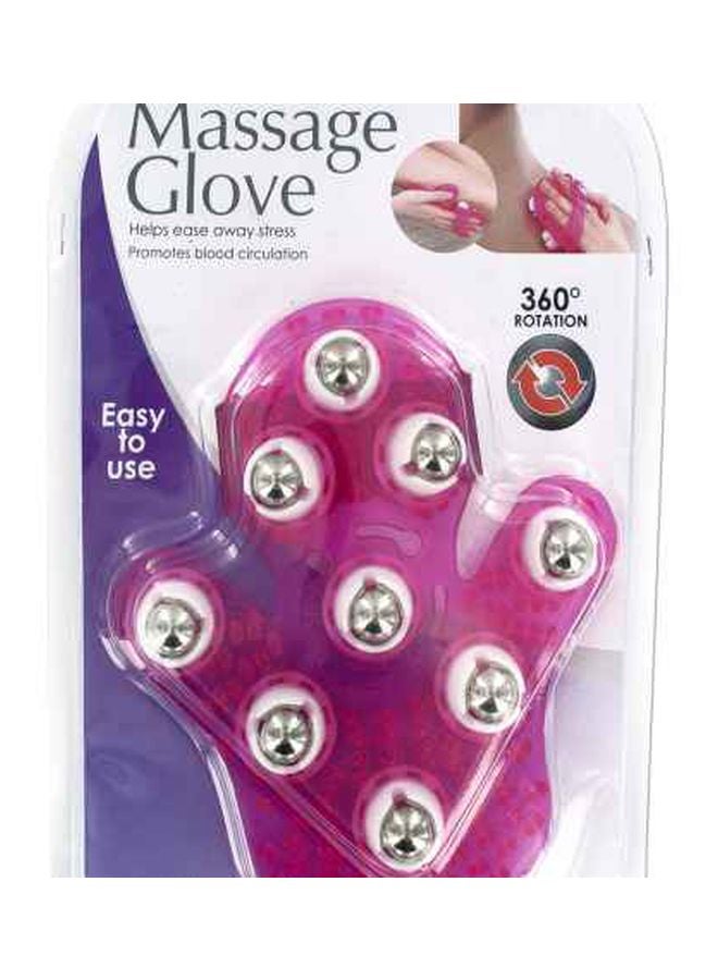 Kole Imports Massage Glove With Rotating Steel Balls  - Image 2