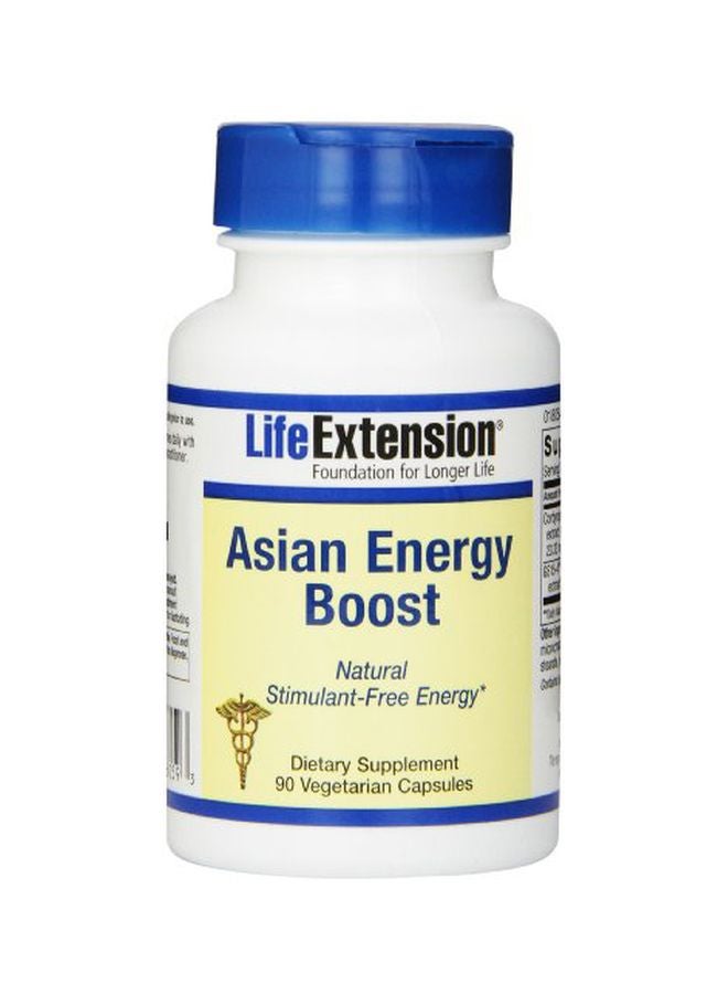 لايف إكستنشن مكمل غذائي آسيان إنيرجي بوست - مكون من 90 كبسولة