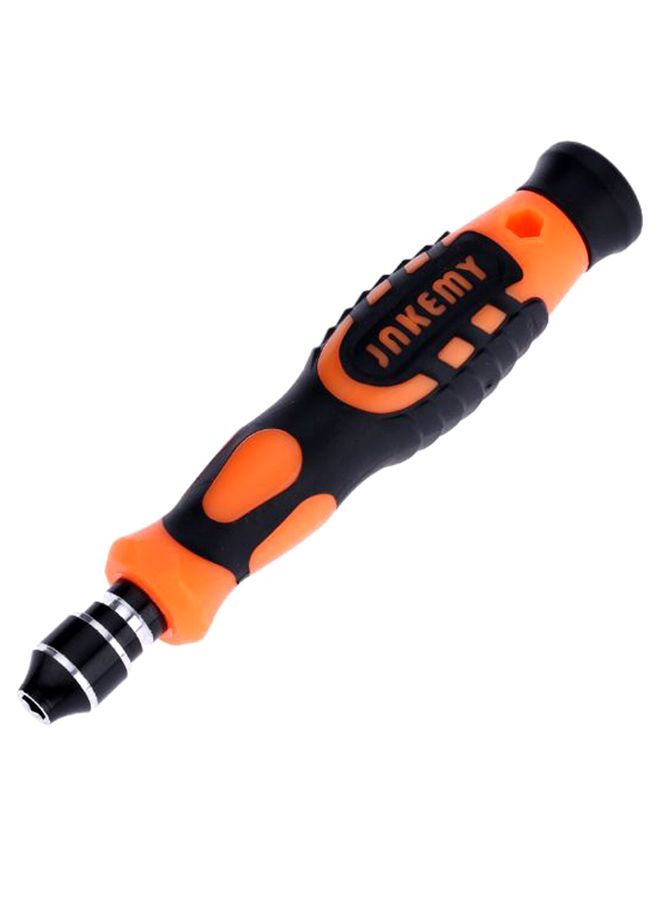 JAKEMY 52-Piece Multi-functional Screwdriver Set Black & Orange 19.5 x 3.2cm - Image 3