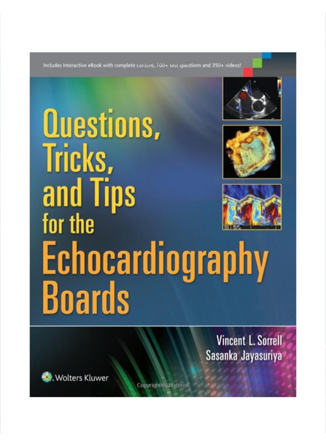 null - Questions, Tricks, And Tips For The Echocardiography Boards paperback english - 41821 - Image 1