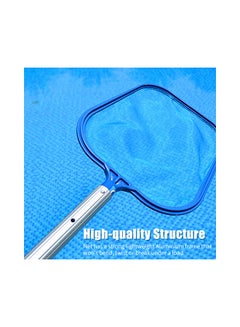 Generic Telescopic Swimming Pool Leaf Rake Cleaning Skimmer Net Blue 48x3x29.5centimeter  - Image 3