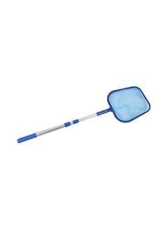 Generic Telescopic Swimming Pool Leaf Rake Cleaning Skimmer Net Blue 48x3x29.5centimeter  - Image 1