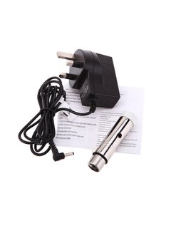 ماركة غير محددة جهاز استقبال XLR لاسلكي بإضاءة LED فضي 14.5x4.5x10.5سم  - Image 5